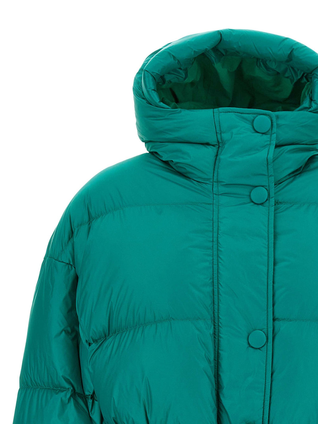 IENKI IENKI Bicolor Nylon Full-Length Jacket