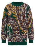 Etro Multicolor Wool Cardigan