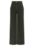 NUDE Black Cotton Jeans Denim