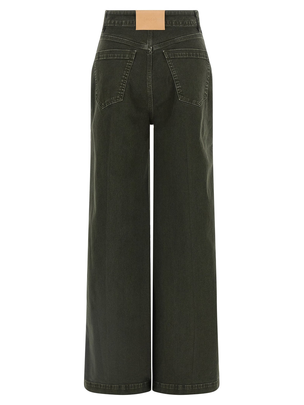 NUDE Black Cotton Jeans Denim