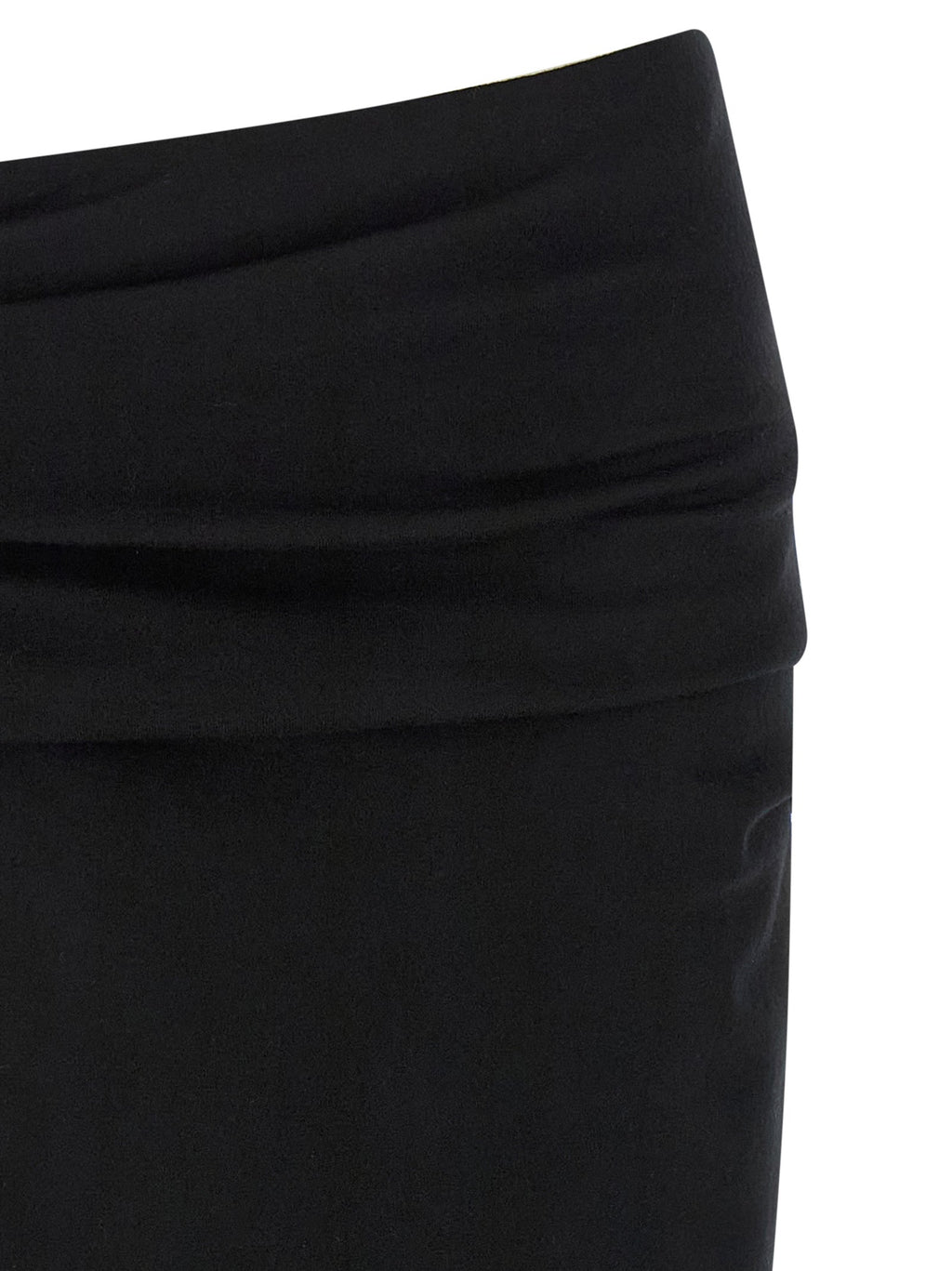 Entire Studios Black Wool Midi Skirt