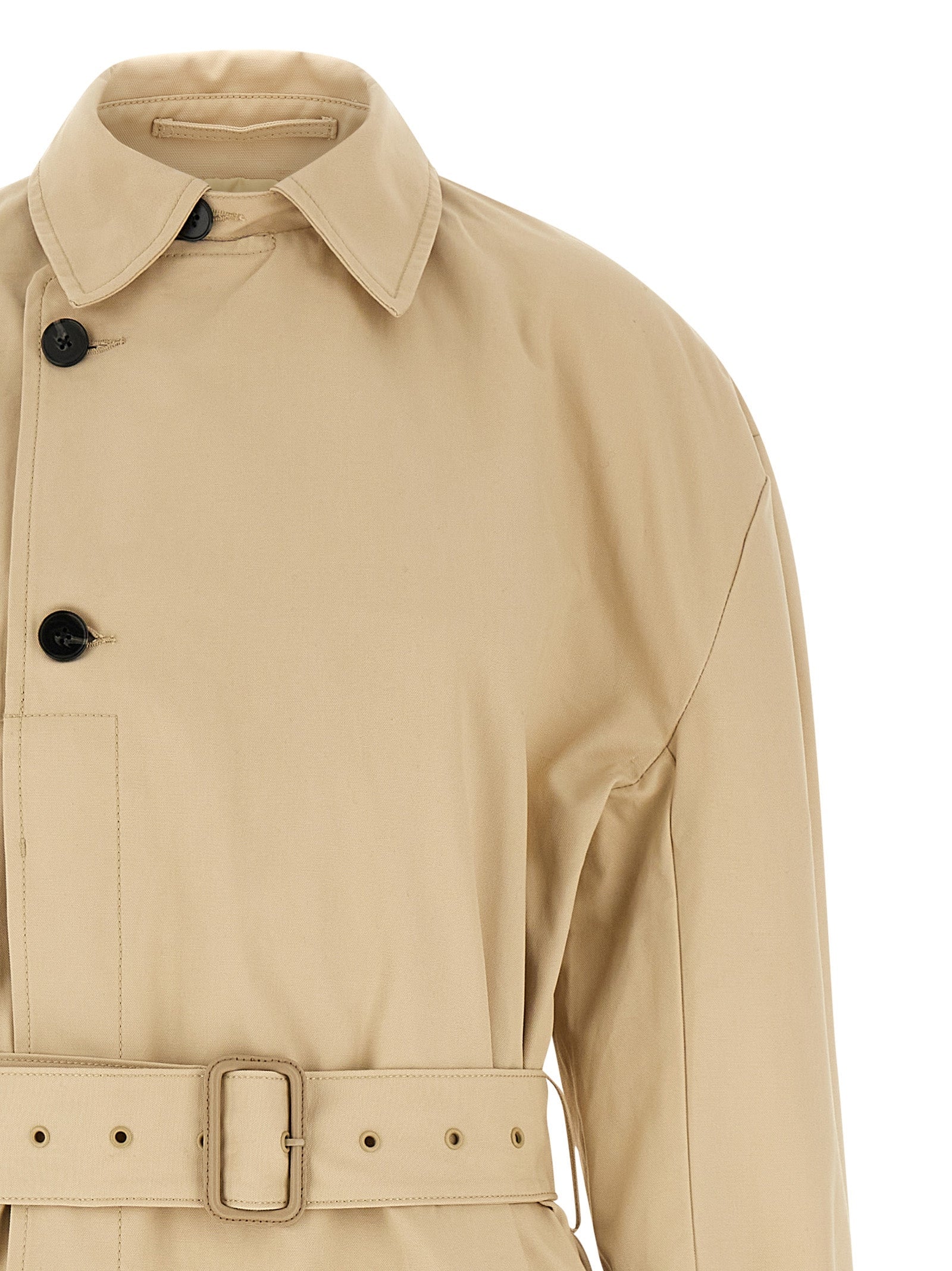 Entire Studios Beige Cotton Coat