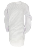 Issey Miyake White Polyester Casual Dress