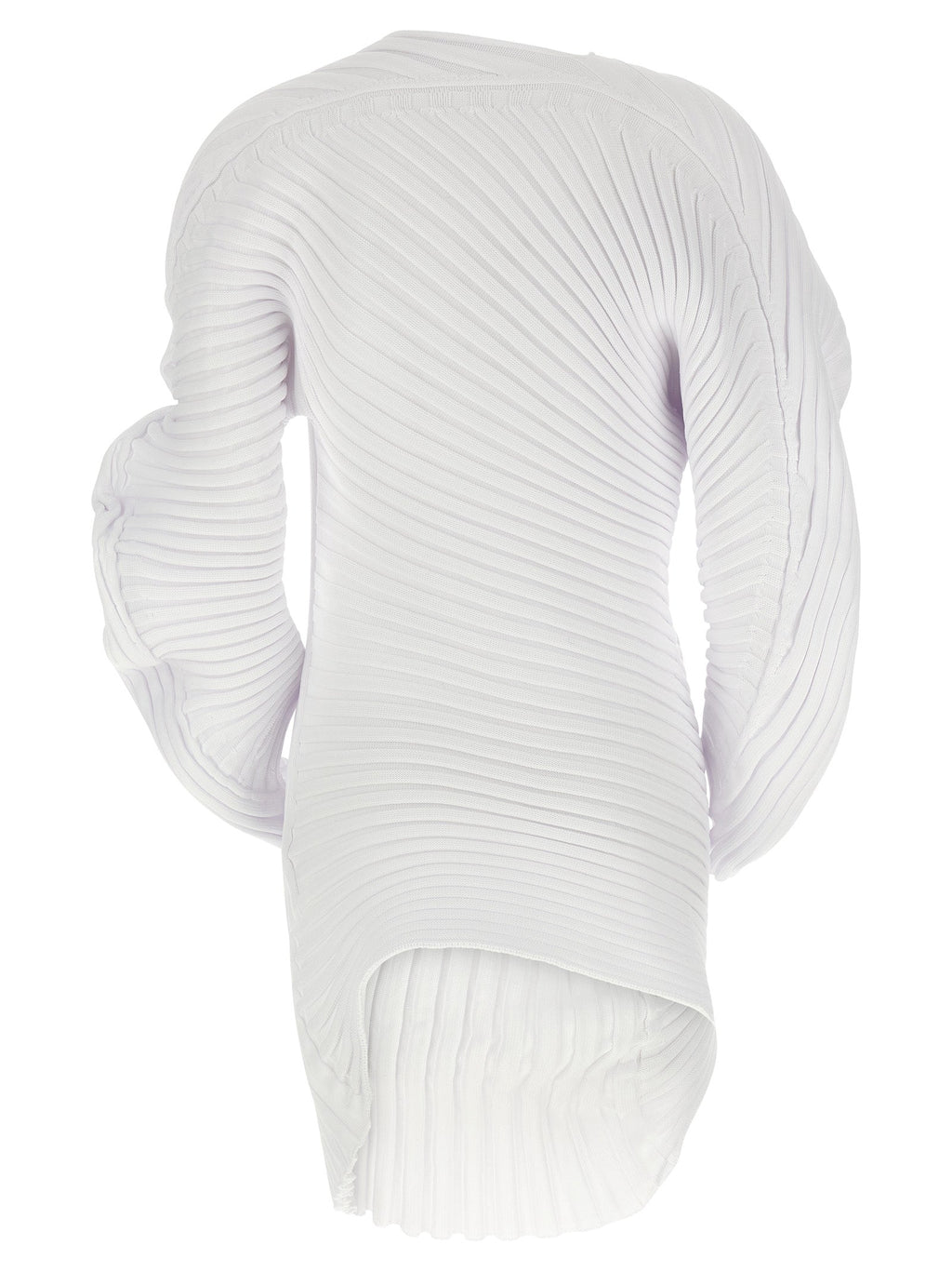 Issey Miyake White Polyester Casual Dress