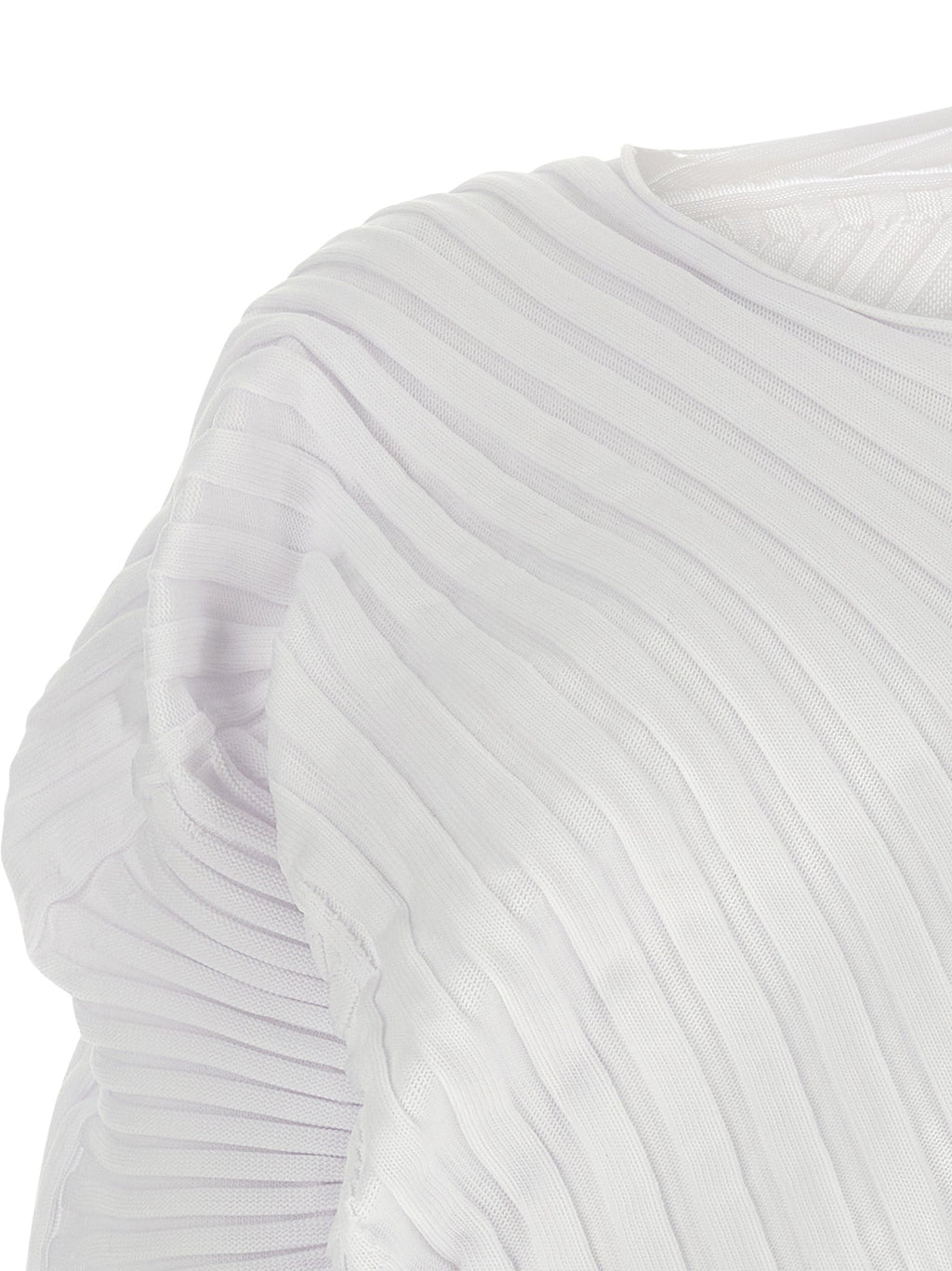 Issey Miyake White Polyester Casual Dress