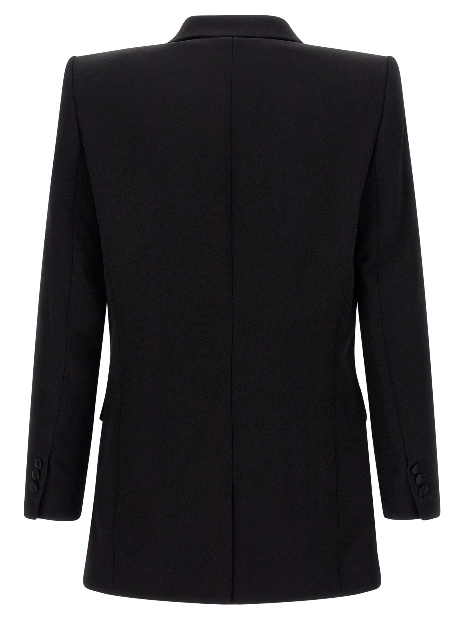 Balmain Black Viscose Blazer