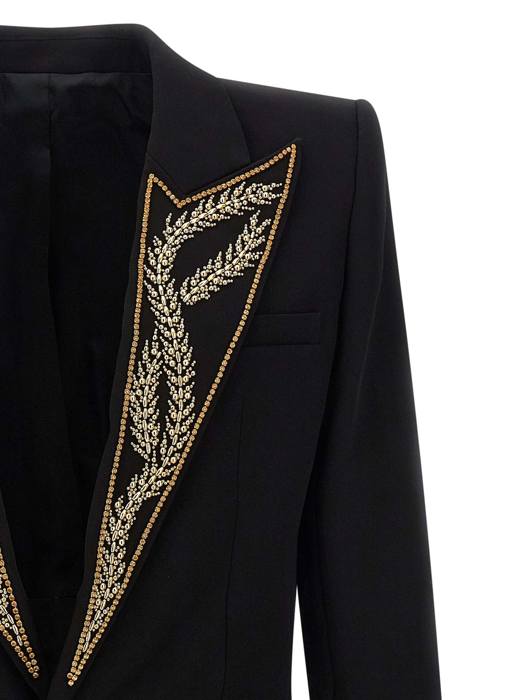 Balmain Black Viscose Blazer