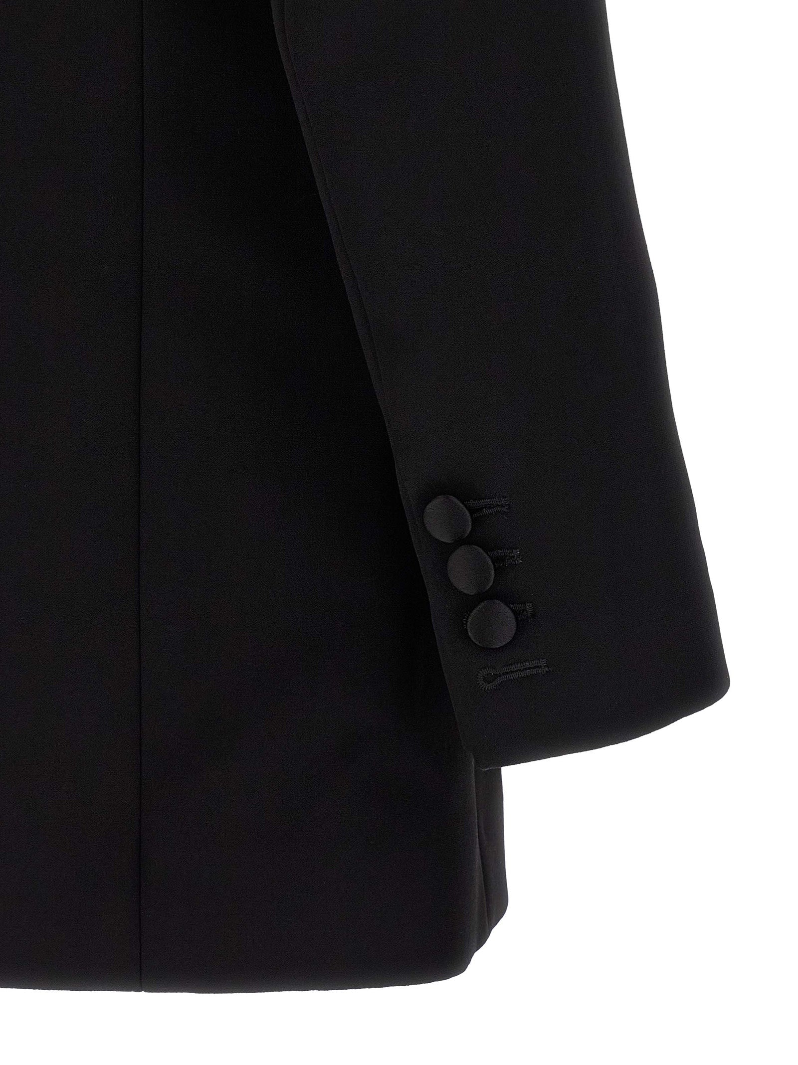 Balmain Black Viscose Blazer