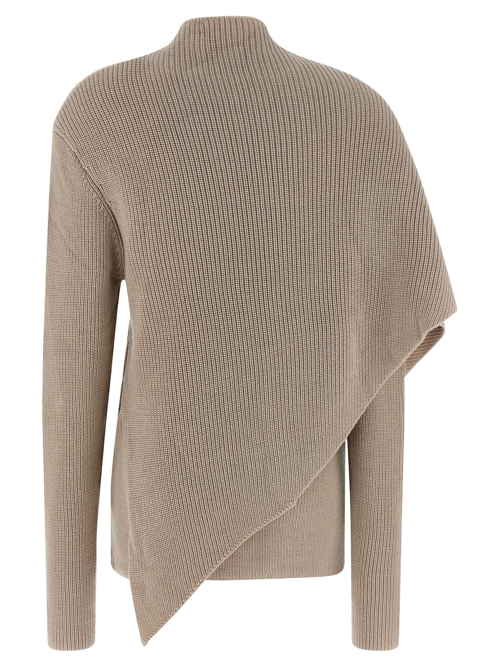 Entire Studios Beige Wool Cardigan