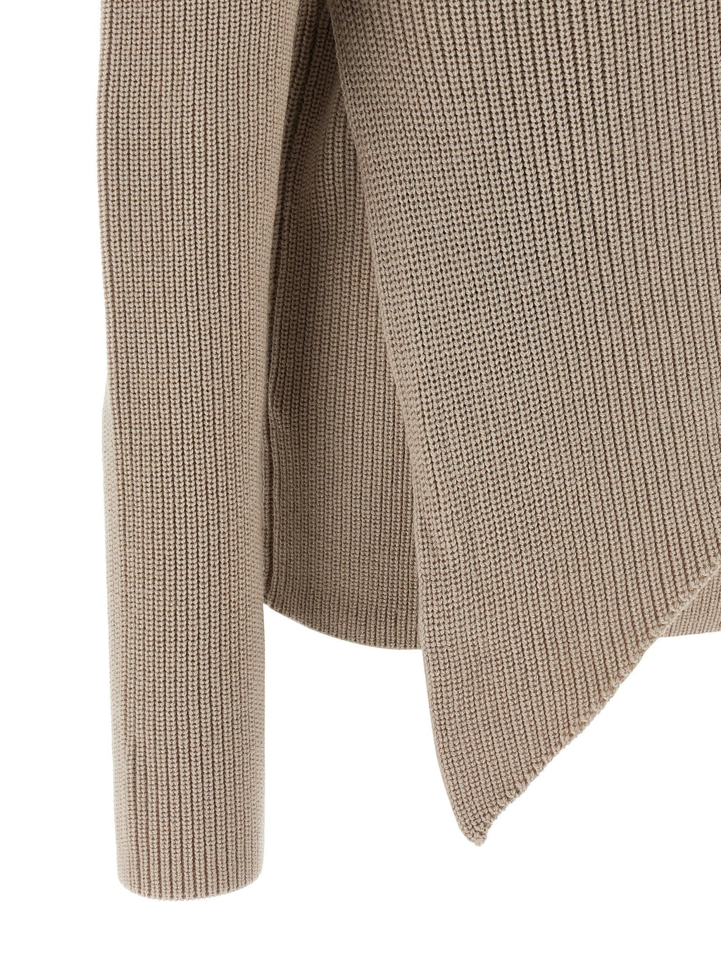 Entire Studios Beige Wool Cardigan