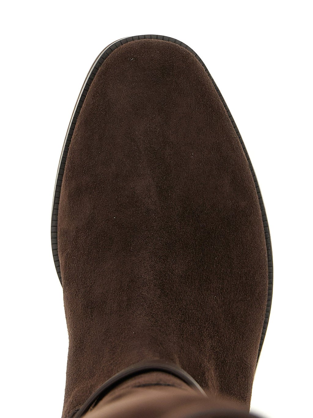 Jimmy Choo Brown Leather Over The Knee