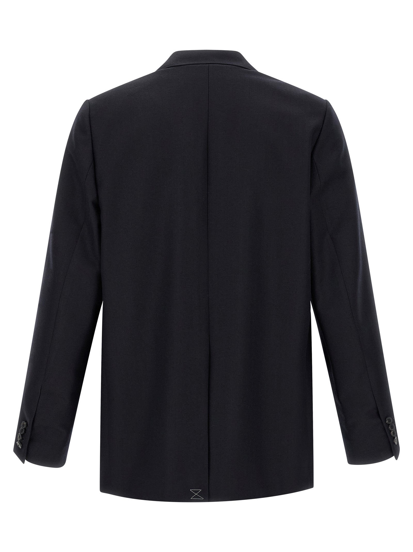 Dries Van Noten Blue Wool Blazer