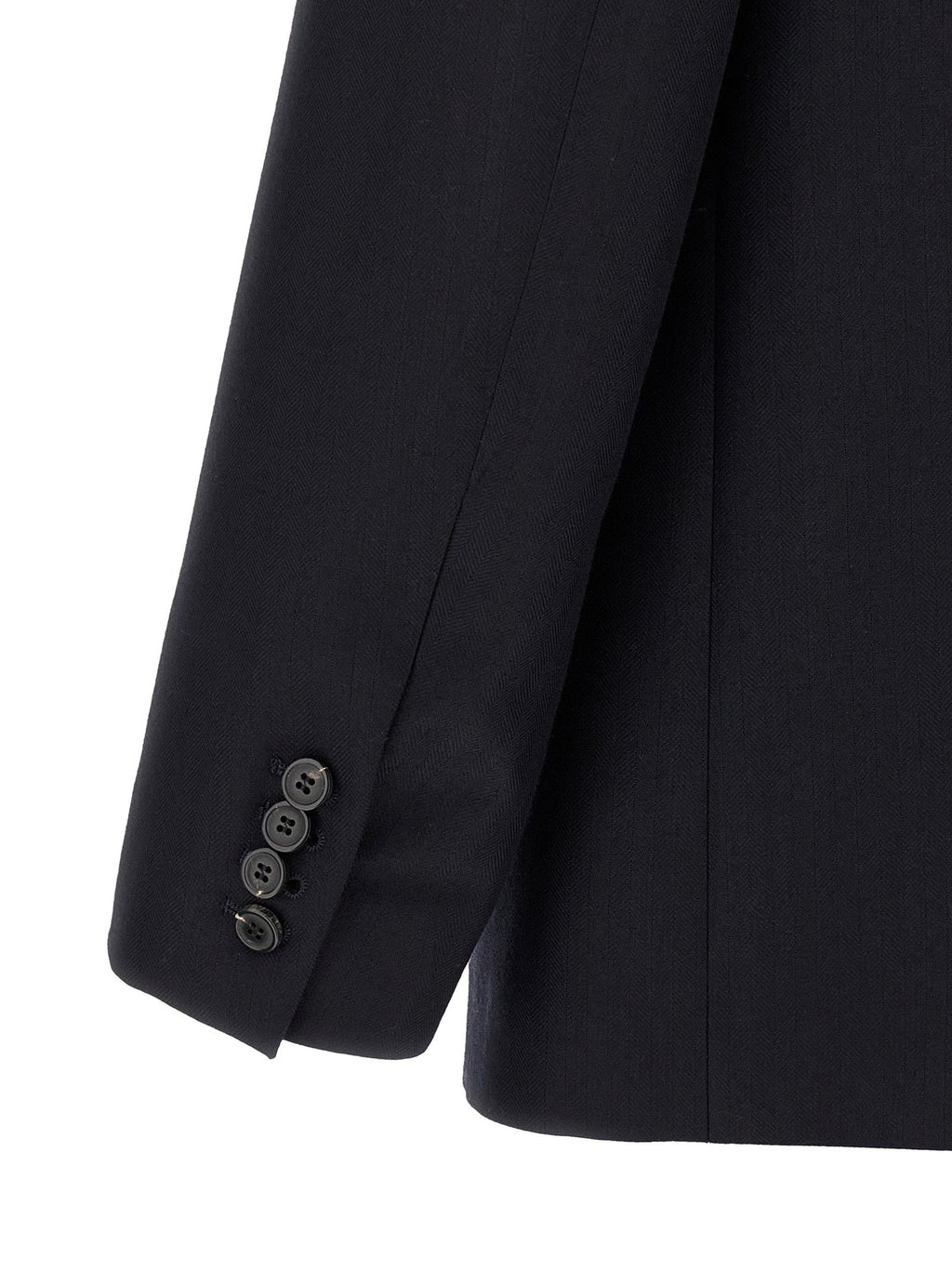 Dries Van Noten Blue Wool Blazer