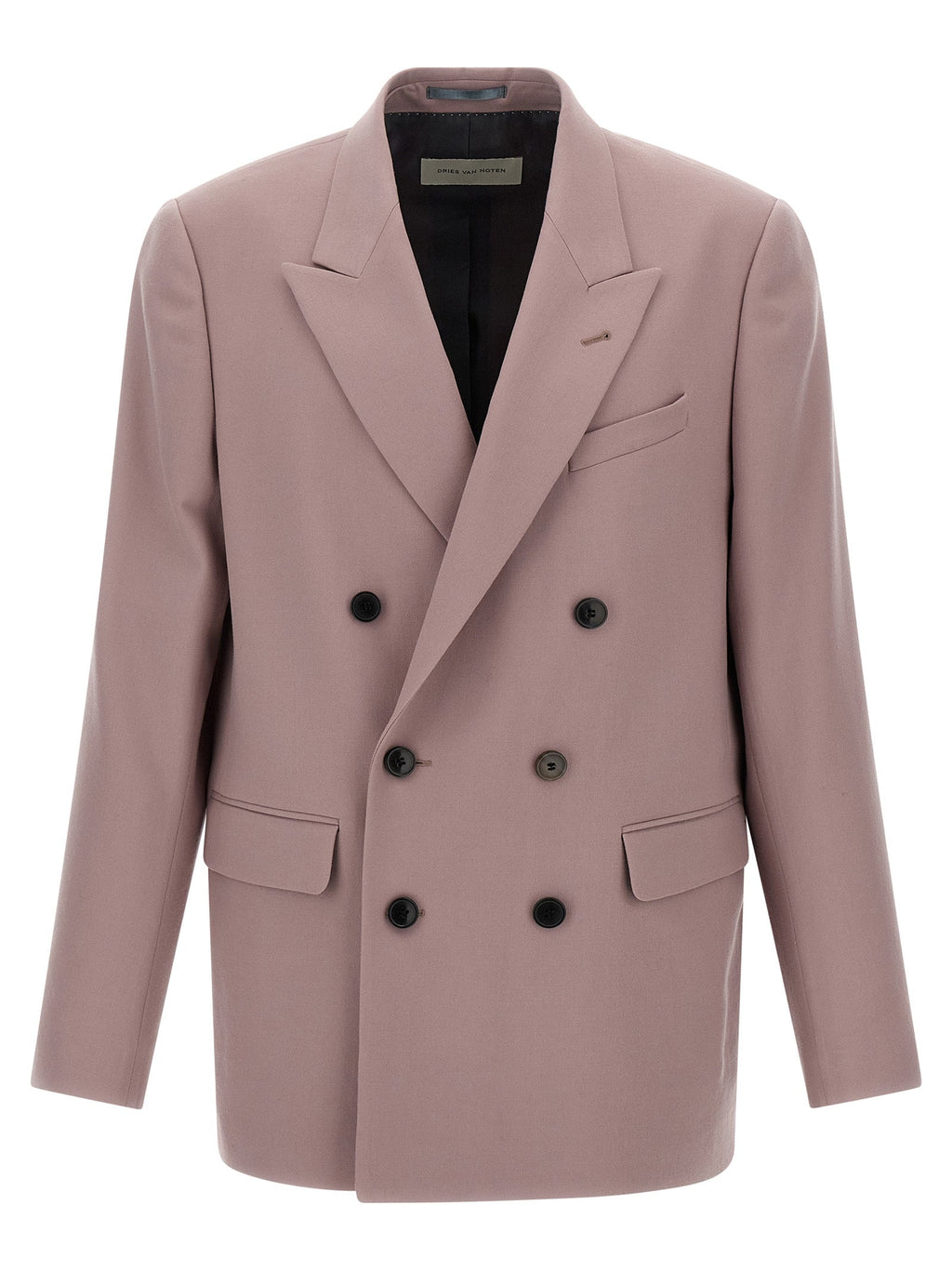 Dries Van Noten Purple Wool Blazer