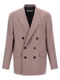 Dries Van Noten Purple Wool Blazer
