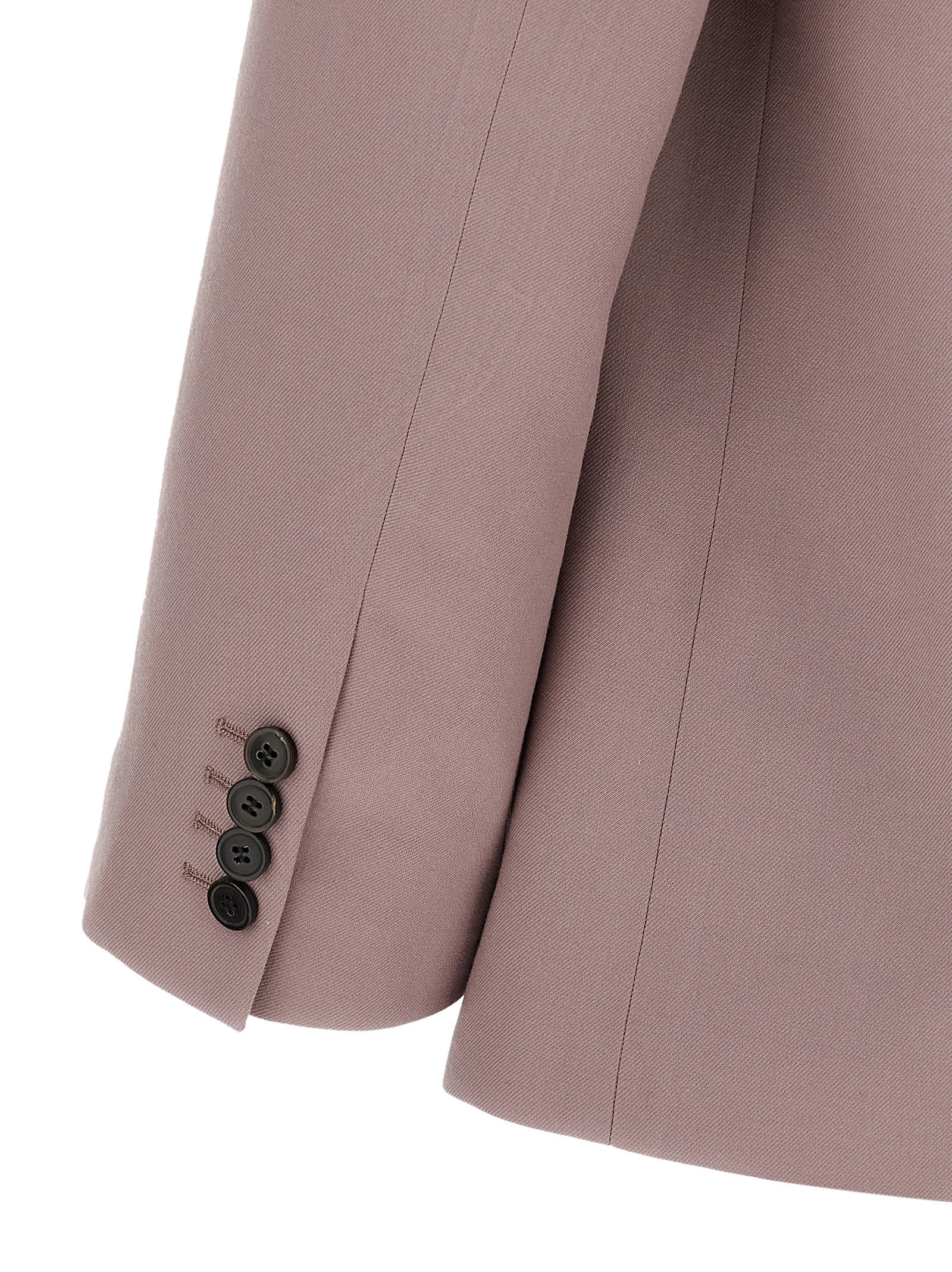 Dries Van Noten Purple Wool Blazer