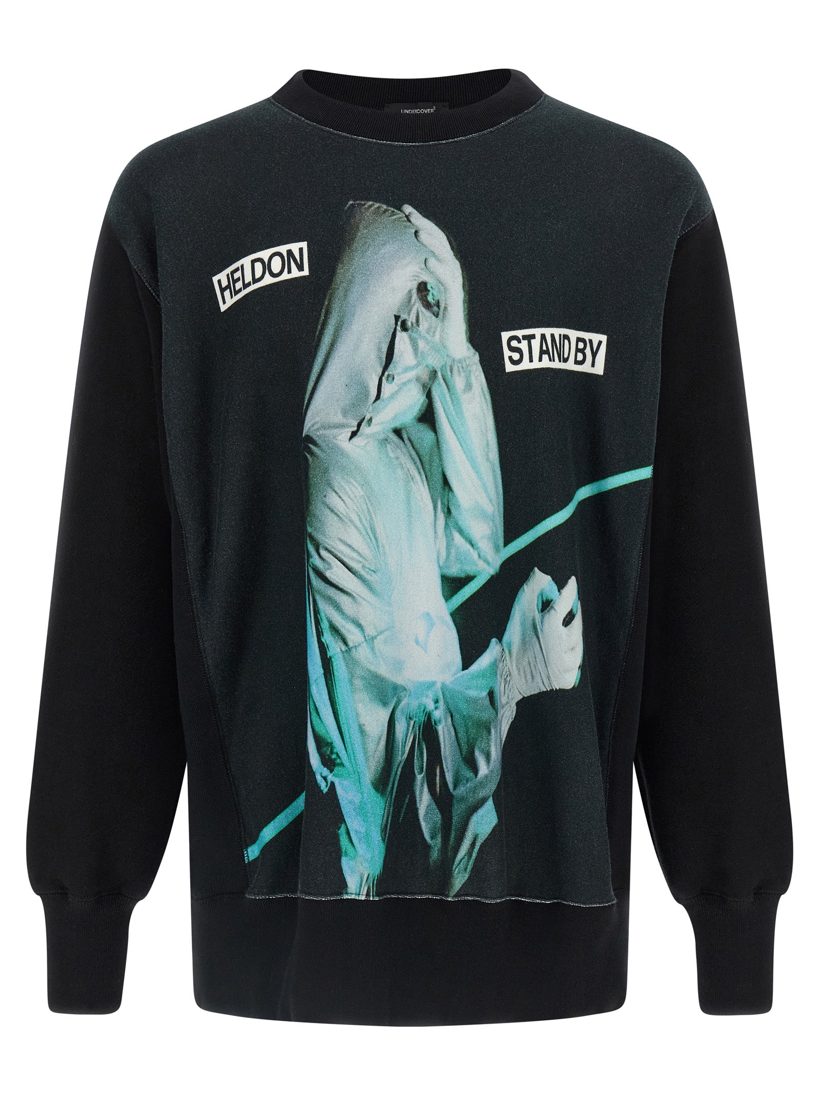 Undercover Black Cotton Sweatshirt