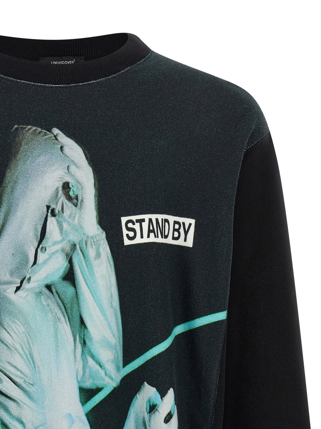 Undercover Black Cotton Sweatshirt