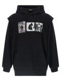 Undercover Black Cotton Sweatshirt
