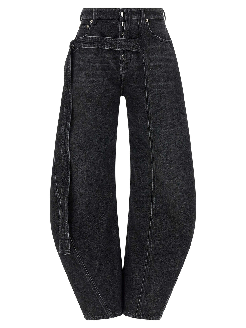 Jean Paul Gaultier Black Cotton Jeans Denim