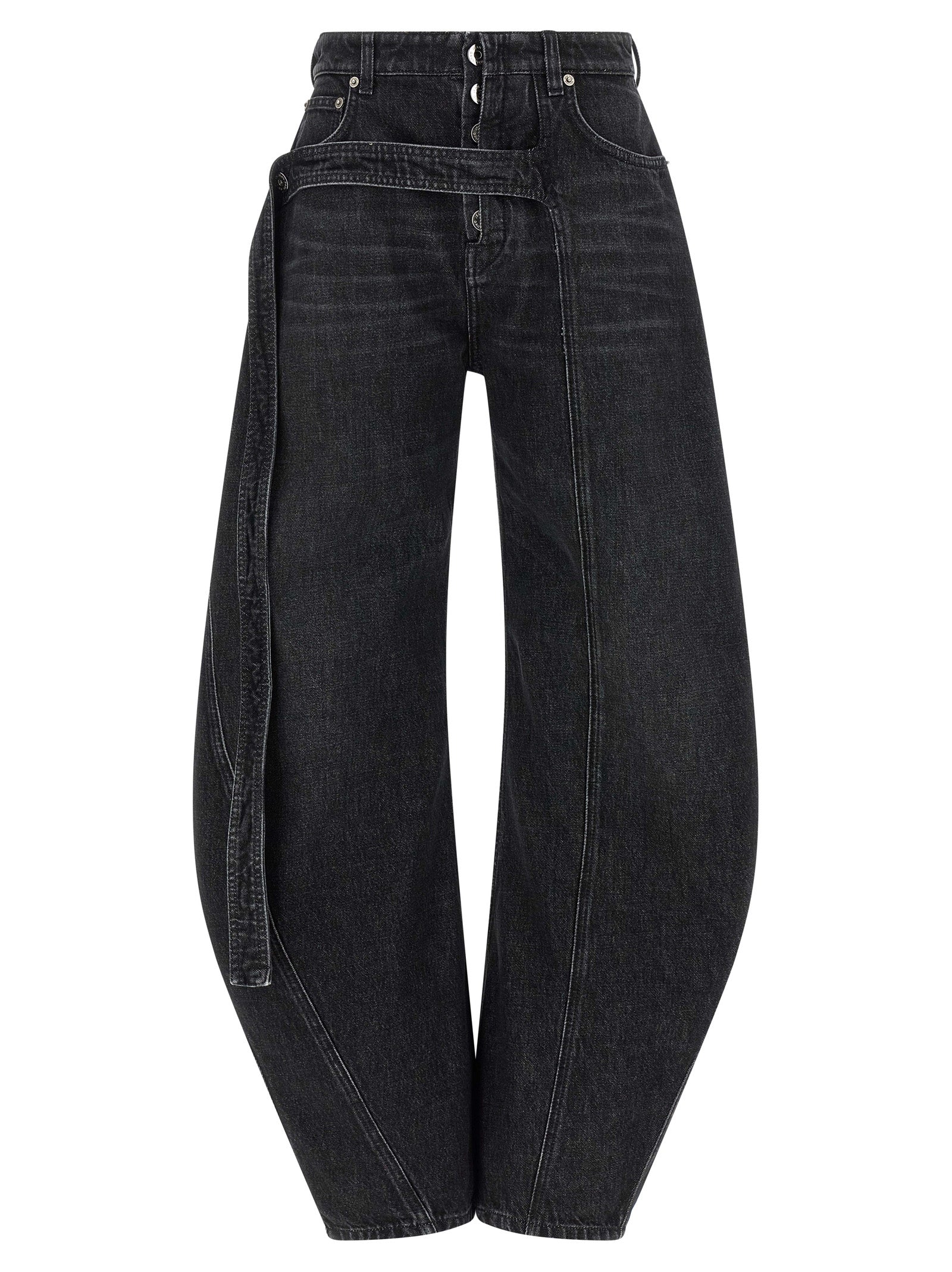 Jean Paul Gaultier Black Cotton Jeans Denim