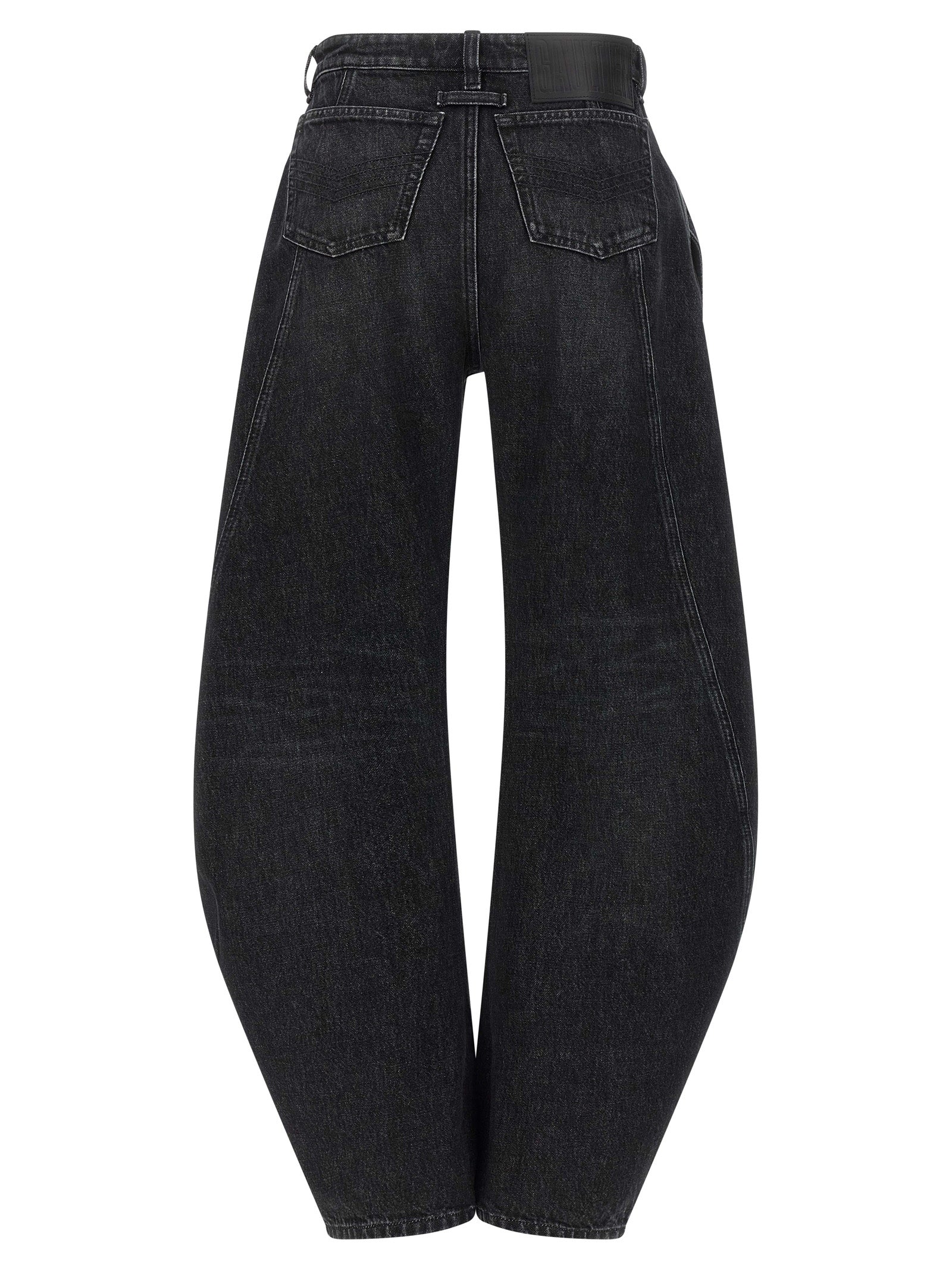 Jean Paul Gaultier Black Cotton Jeans Denim