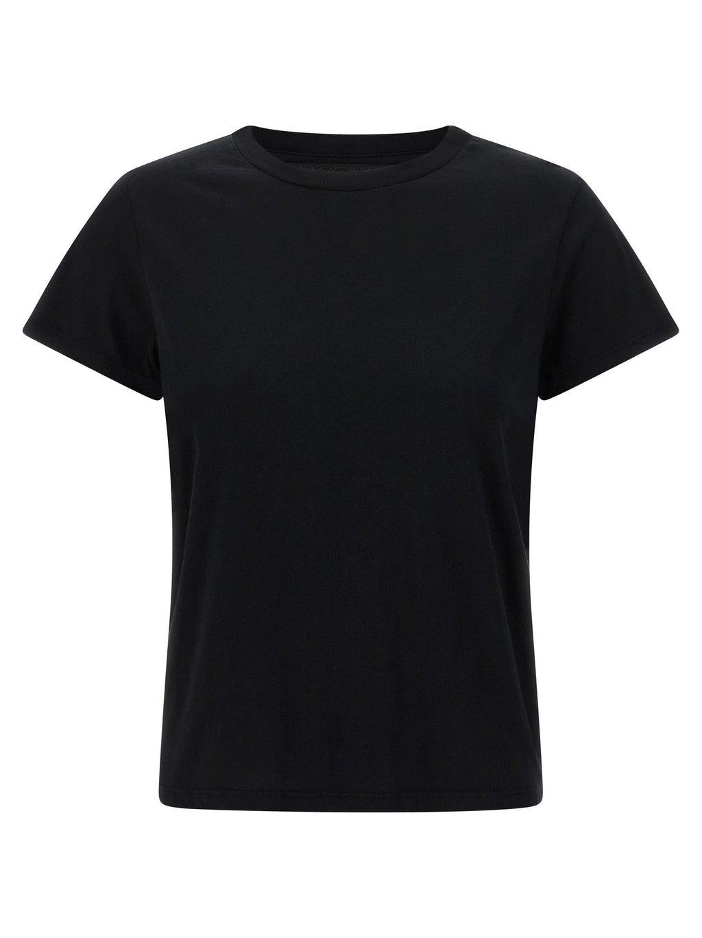 Mother Denim Black Cotton T-Shirt
