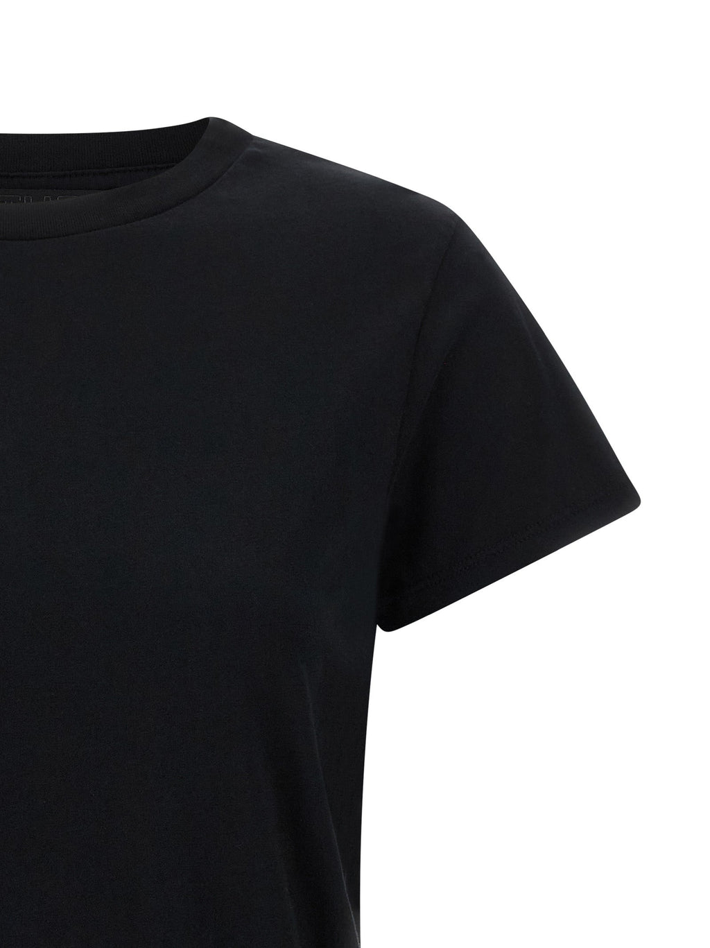 Mother Denim Black Cotton T-Shirt