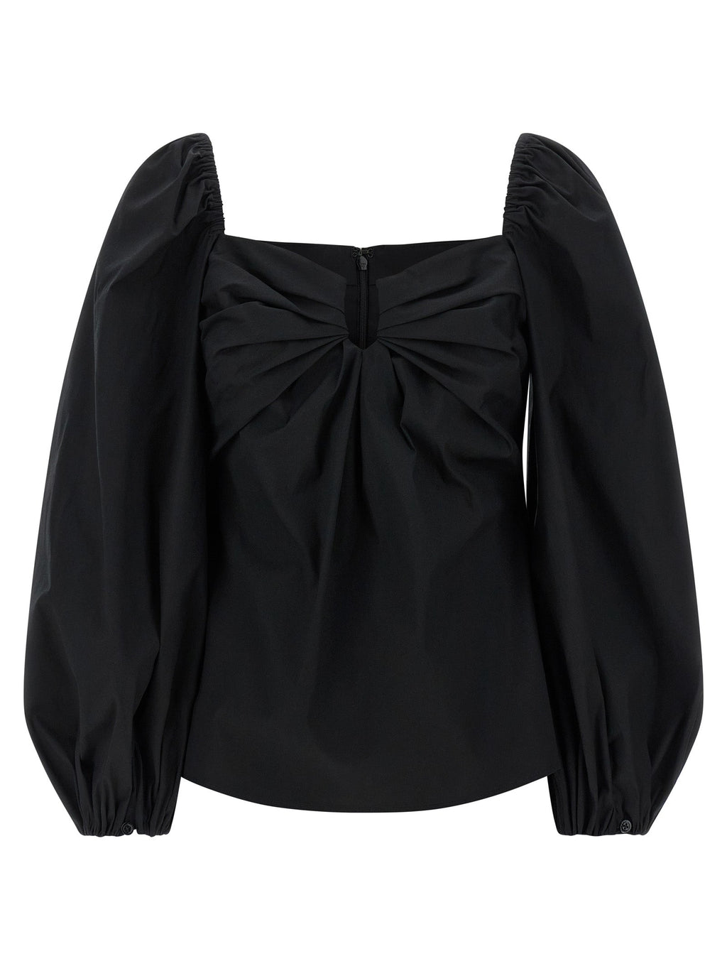 Carolina Herrera Black Cotton Tank Tops