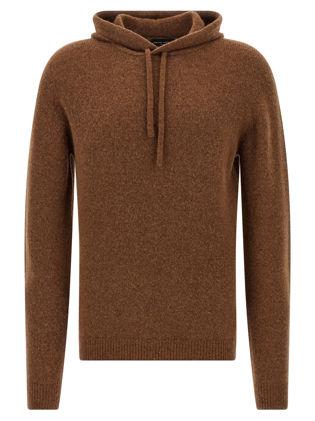 Roberto Collina Brown Virgin Wool Cardigan