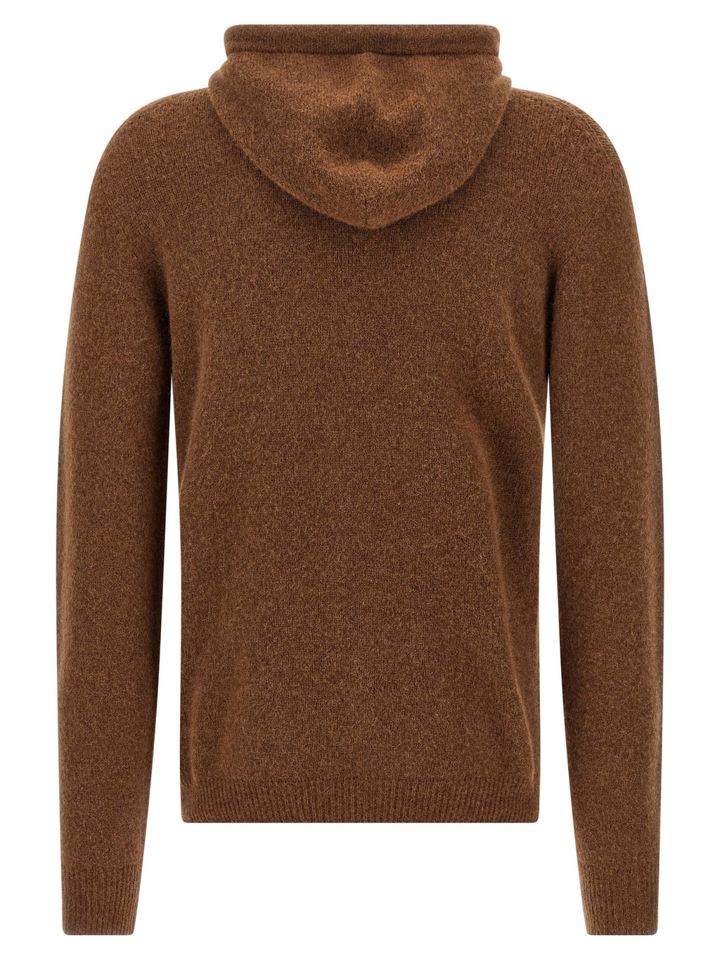 Roberto Collina Brown Virgin Wool Cardigan