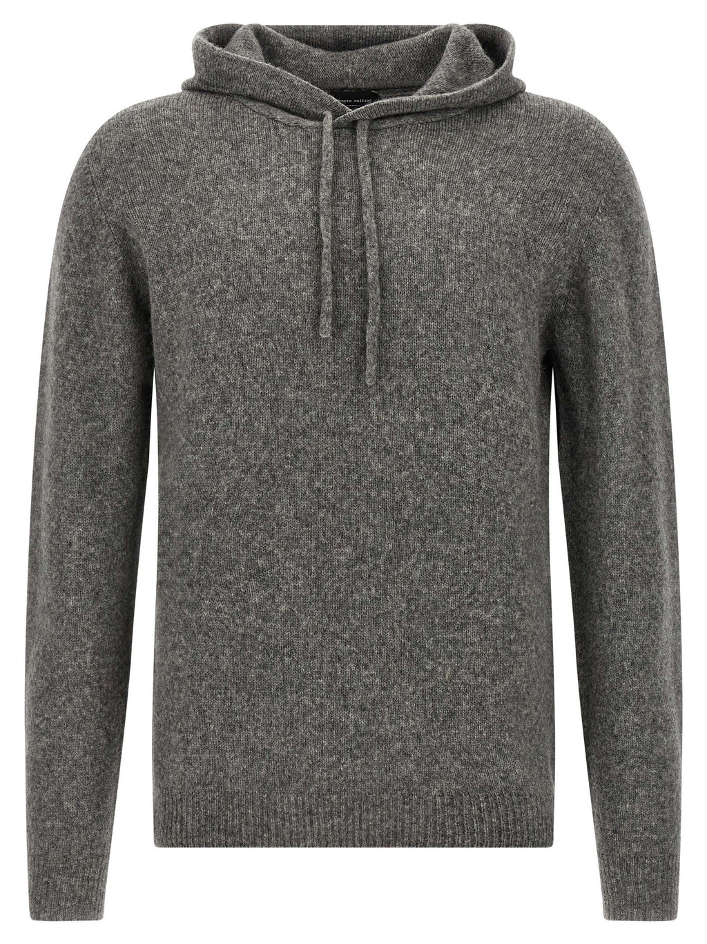 Roberto Collina Gray Virgin Wool Cardigan