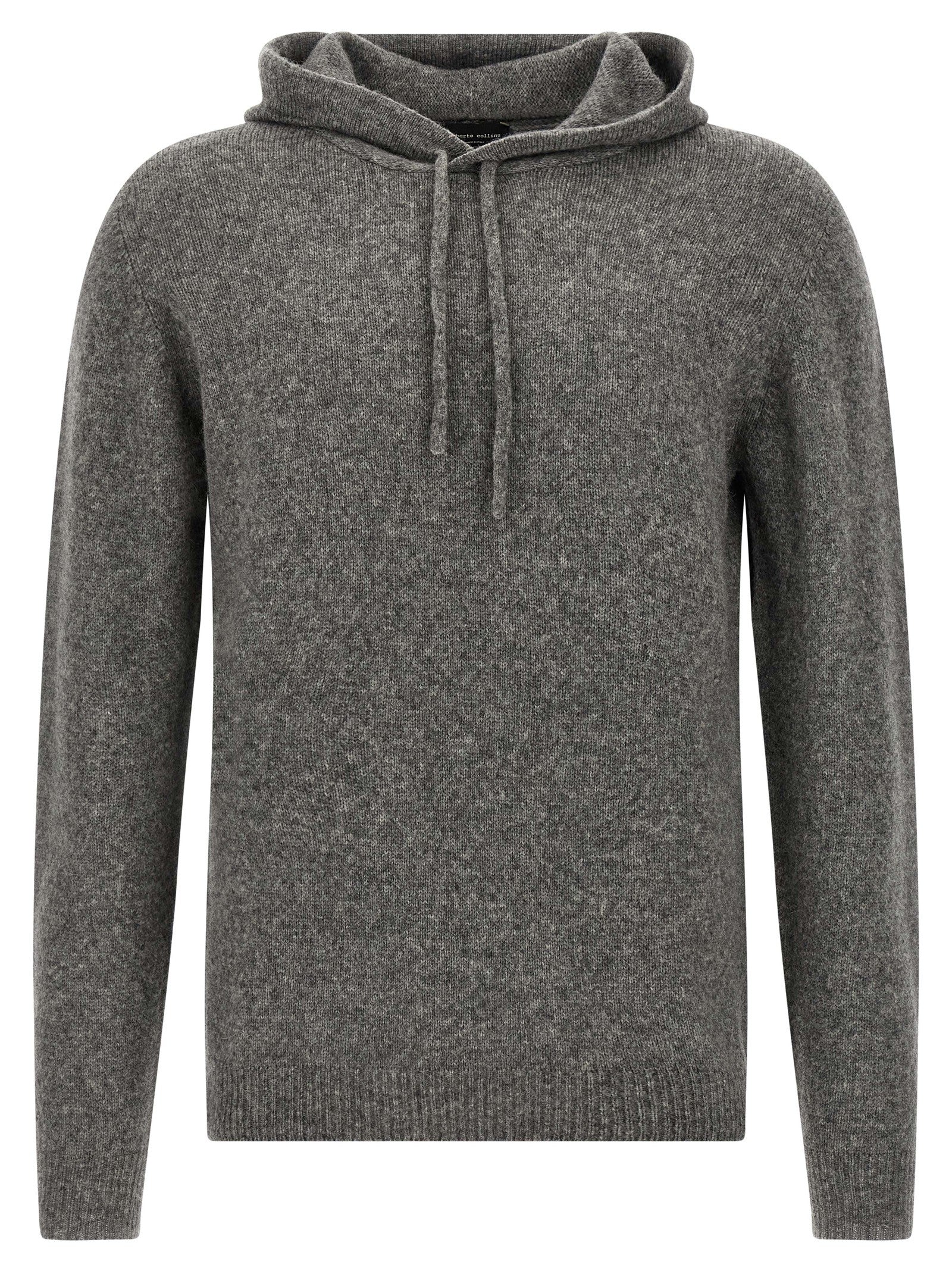 Roberto Collina Gray Virgin Wool Cardigan
