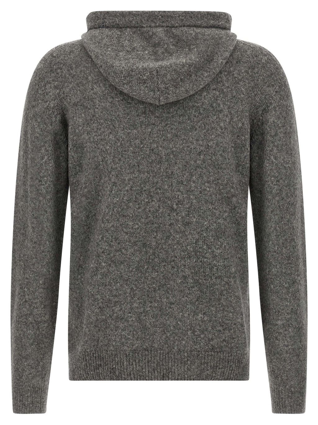 Roberto Collina Gray Virgin Wool Cardigan