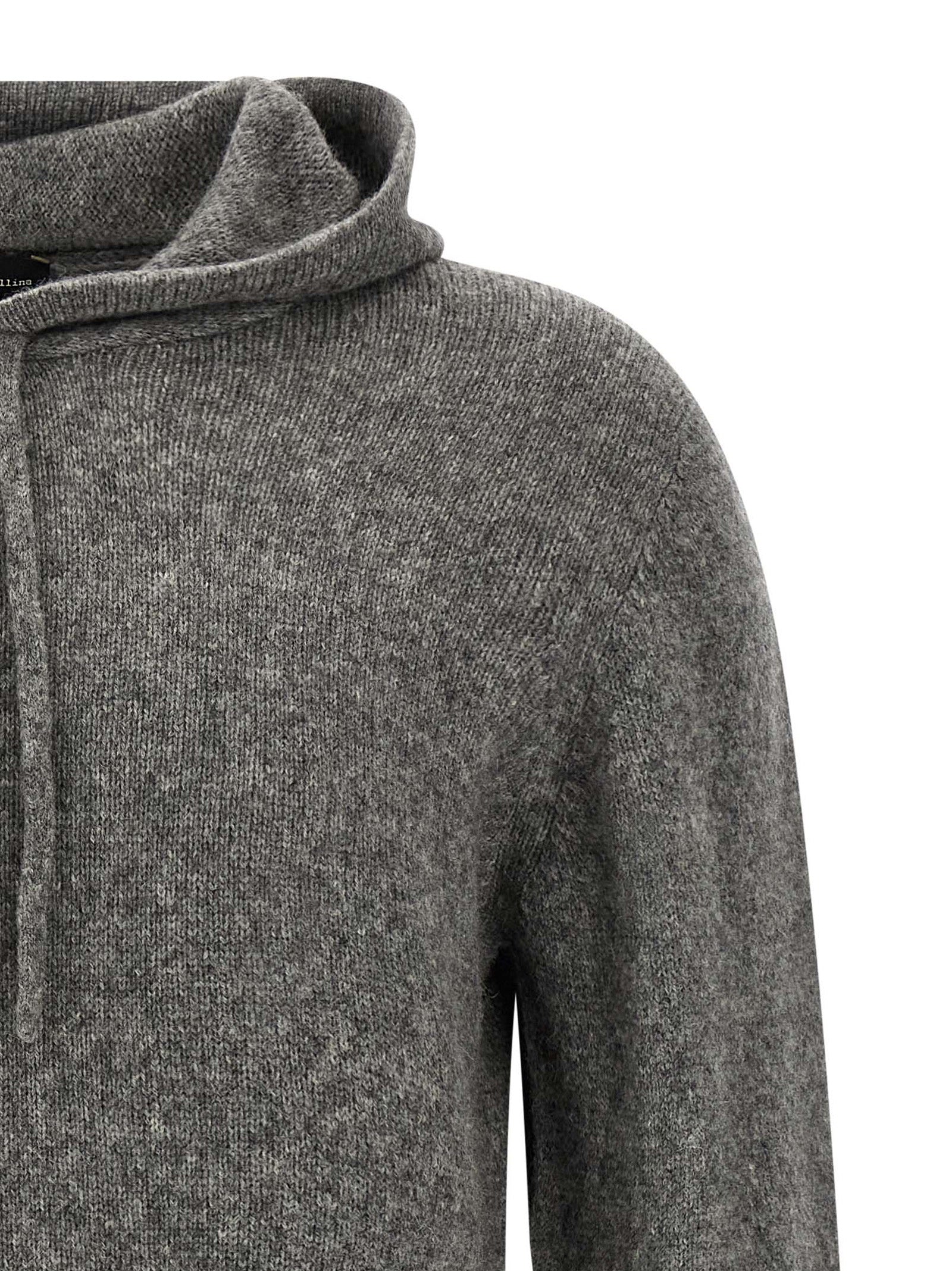 Roberto Collina Gray Virgin Wool Cardigan