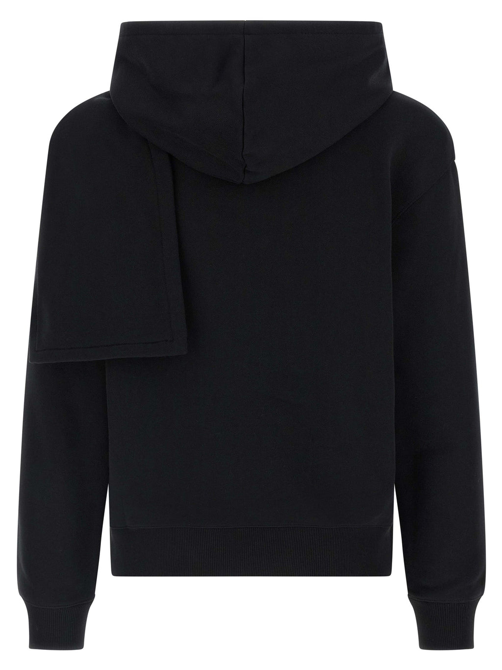 Courrèges Black Cotton Sweatshirt
