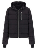 Rick Owens Black Nylon Full-Length Jacket