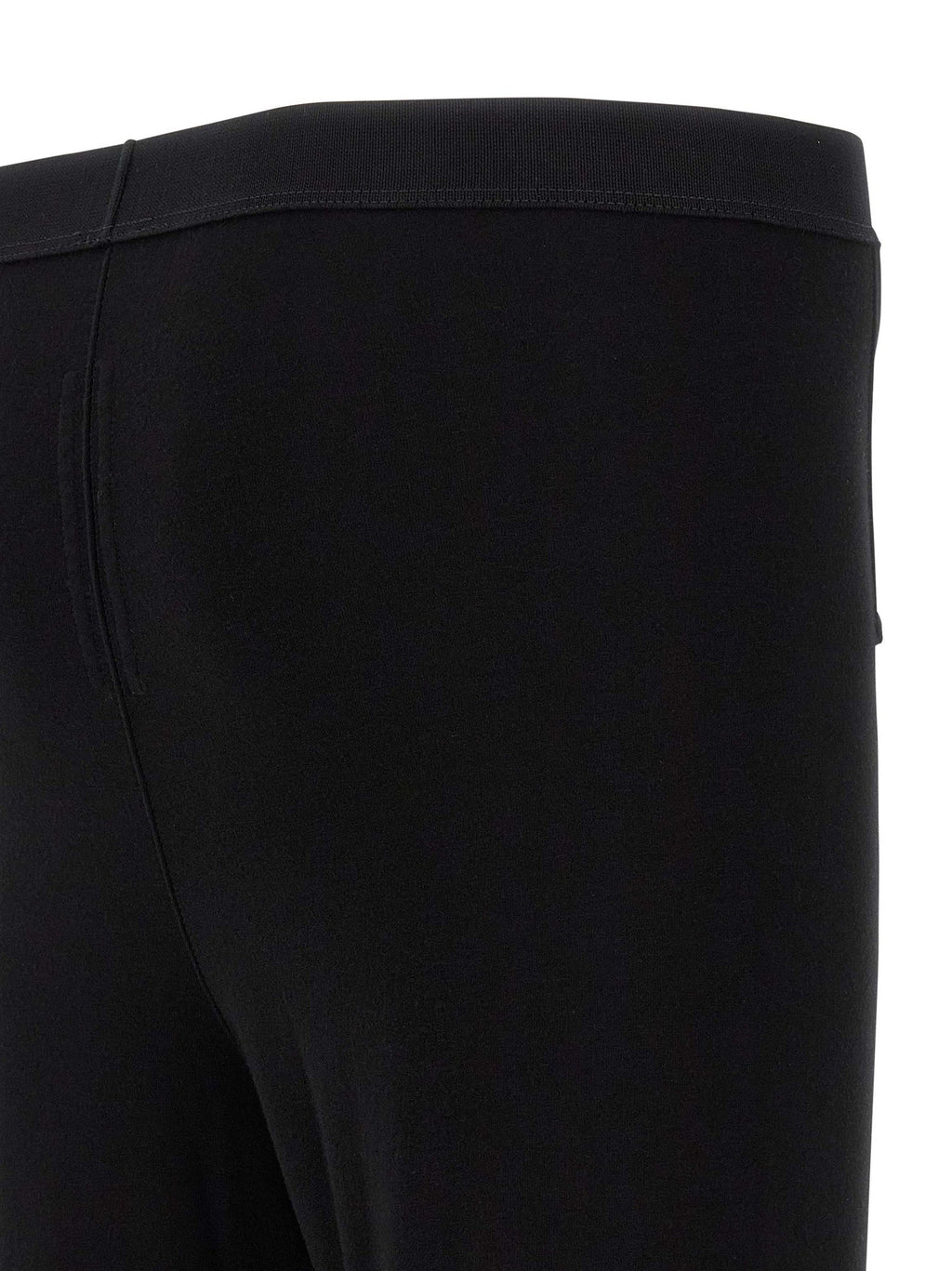 Rick Owens Black Wool Leggings
