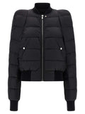 Rick Owens Black Nylon Bomber