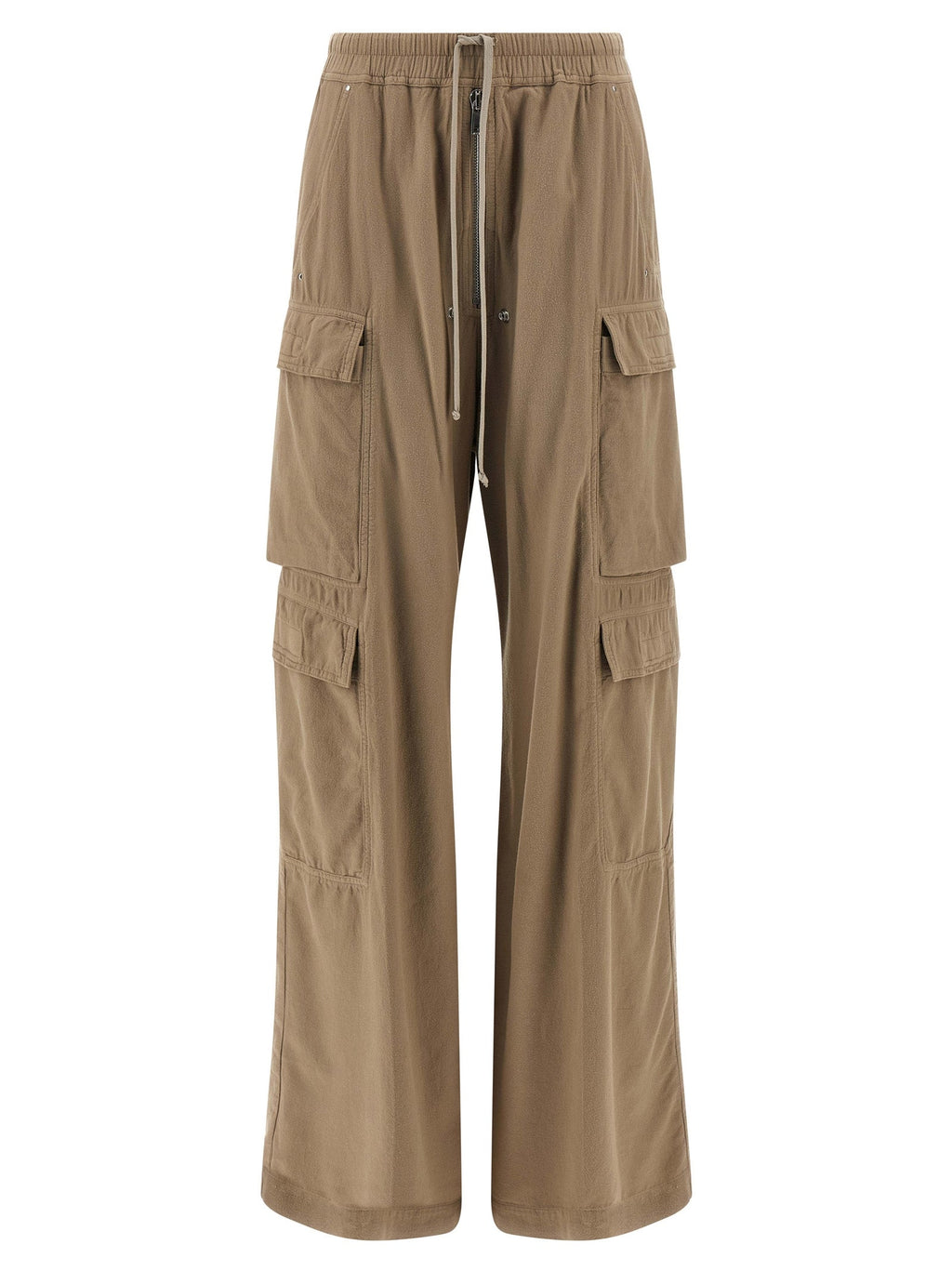 DRKSHDW Beige Cotton Cargo Pants