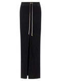 DRKSHDW Black Cotton Mini Skirt
