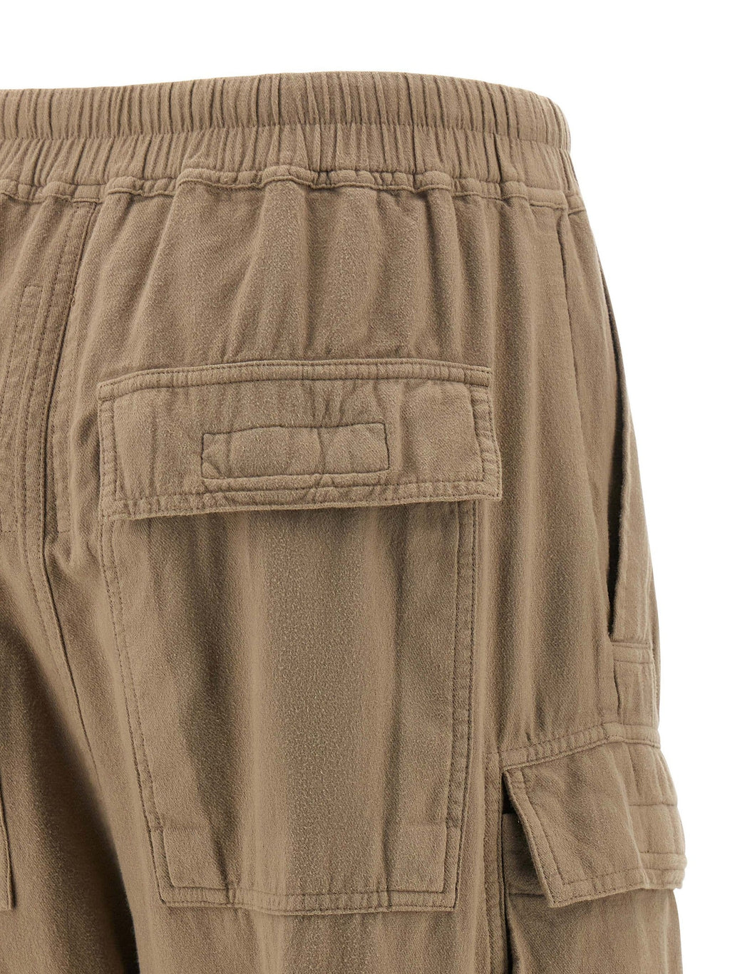 DRKSHDW Beige Cotton Cargo Pants
