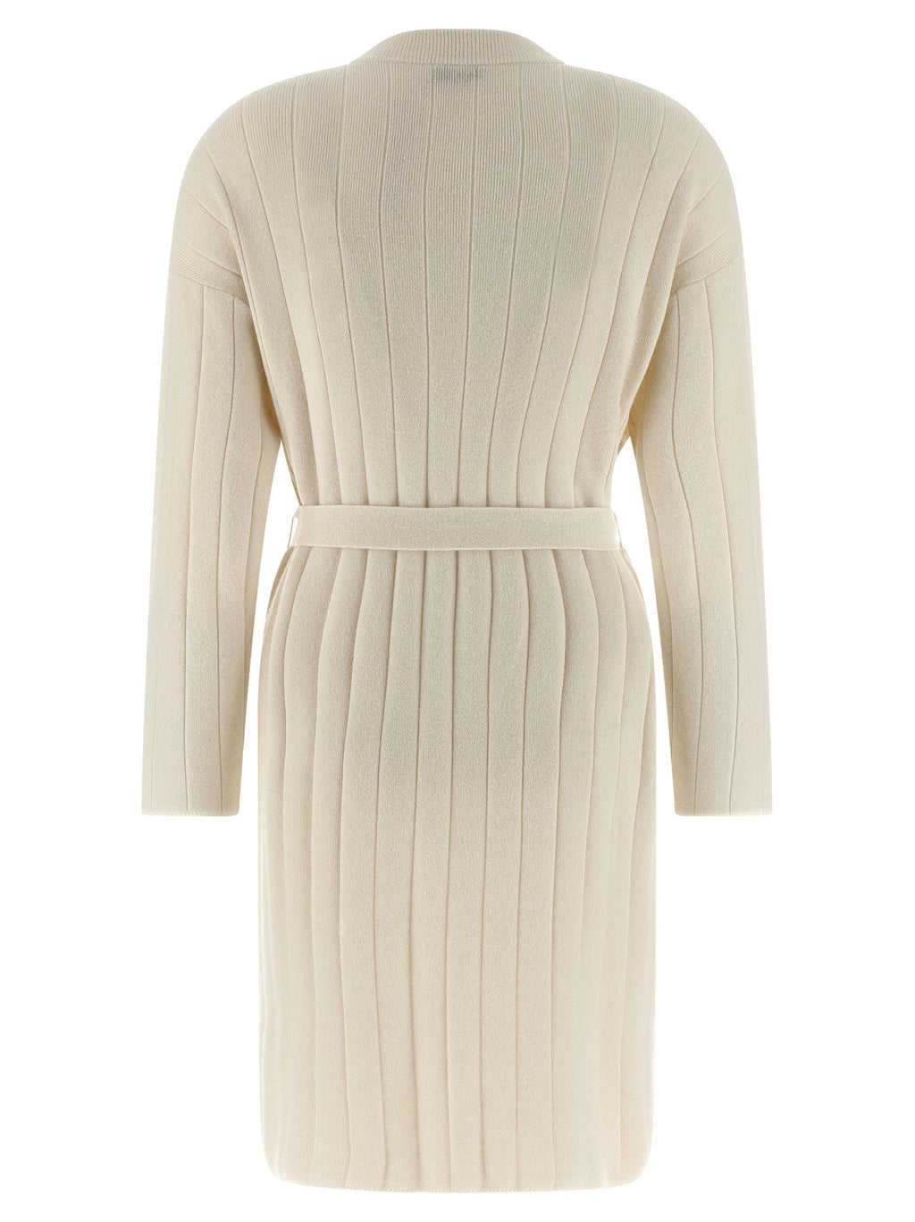 Max Mara White Cashmere Cardigan