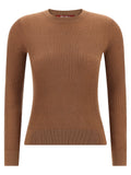Max Mara Beige Silk Cardigan