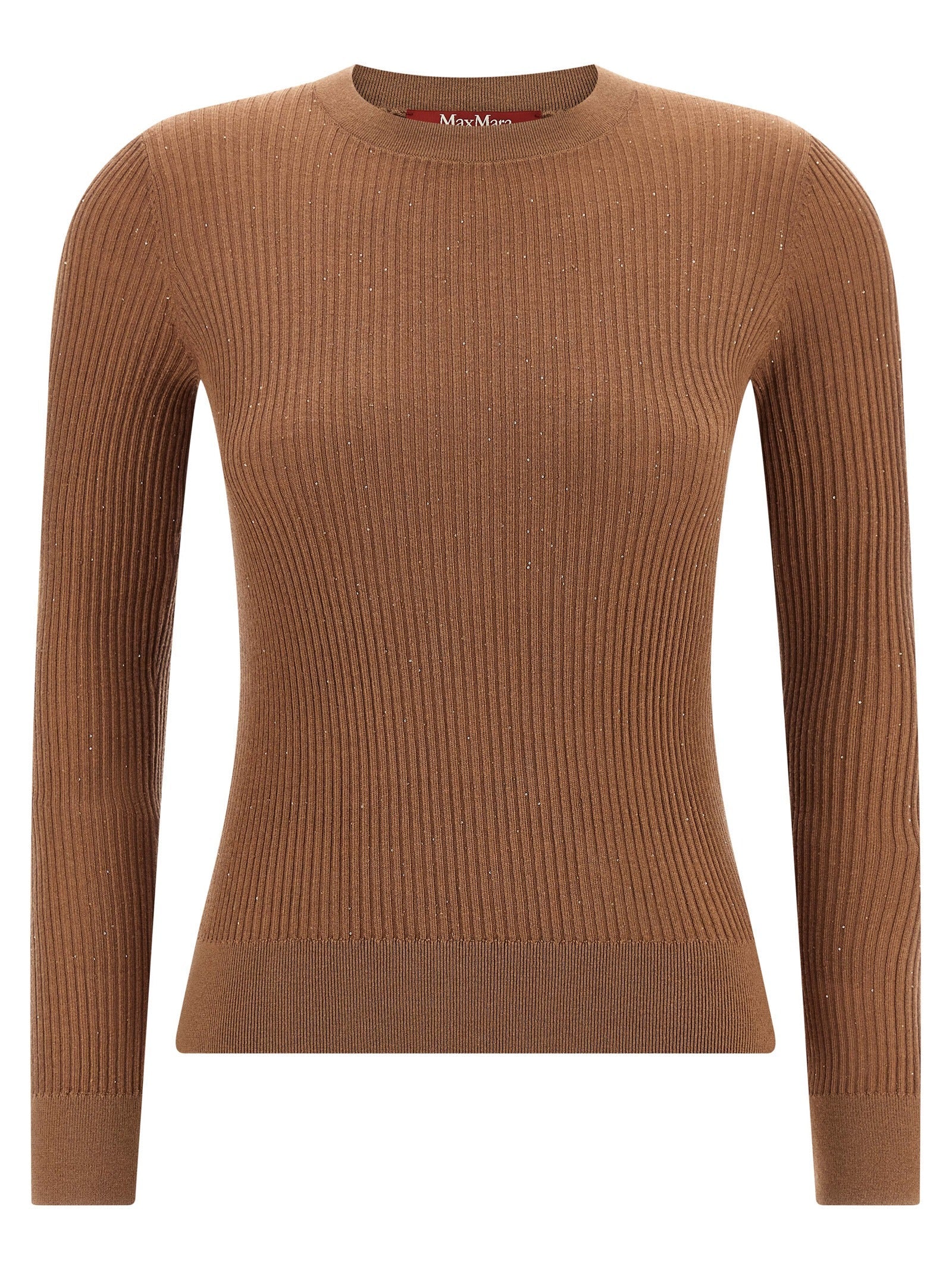 Max Mara Beige Silk Cardigan