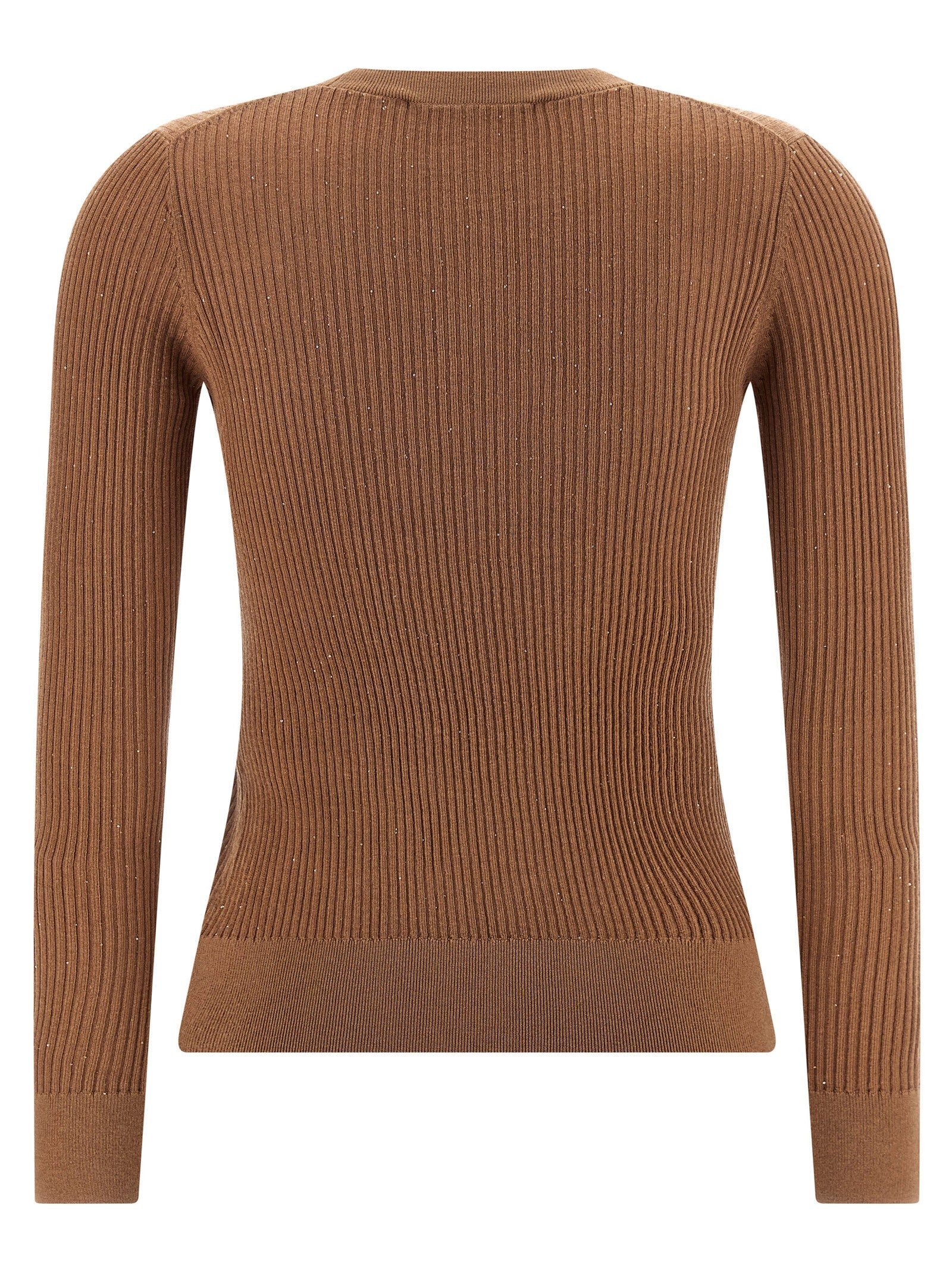 Max Mara Beige Silk Cardigan