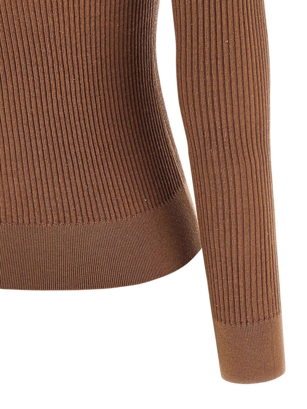 Max Mara Beige Silk Cardigan