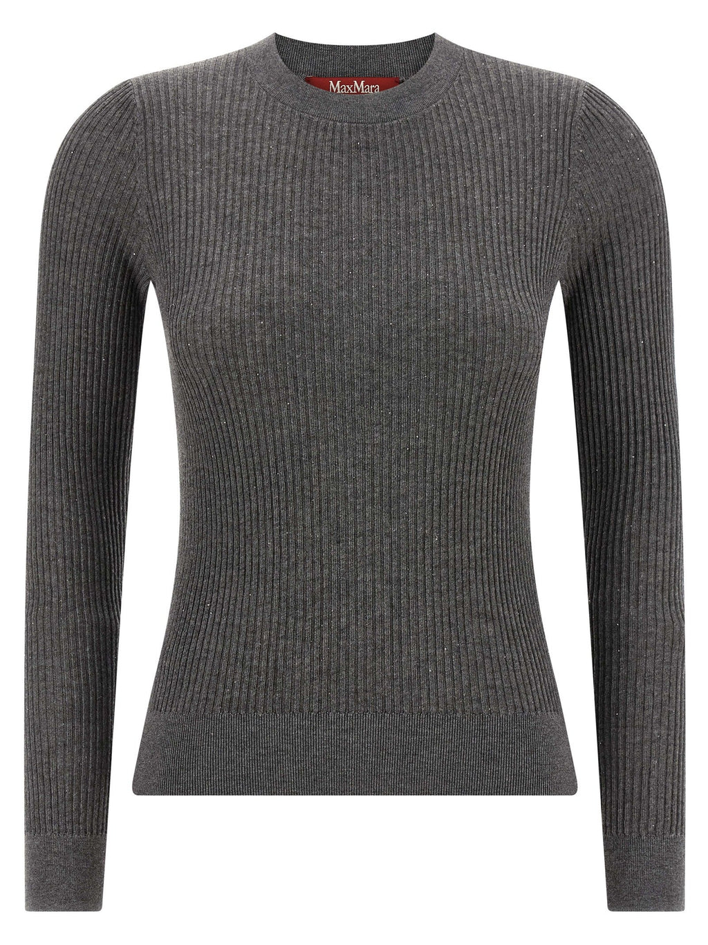 Max Mara Gray Silk Cardigan