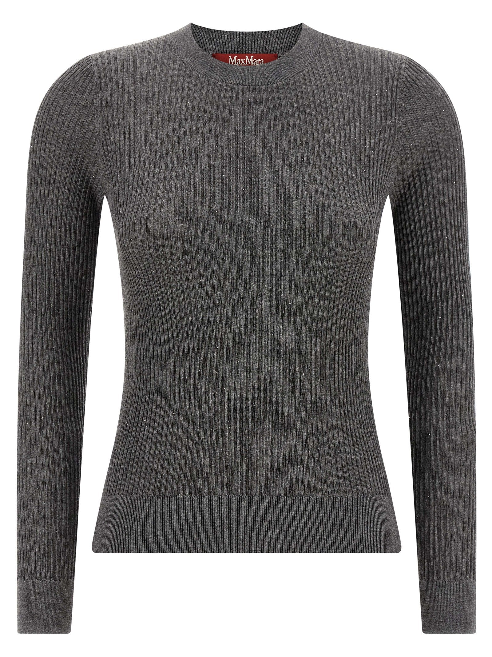 Max Mara Gray Silk Cardigan
