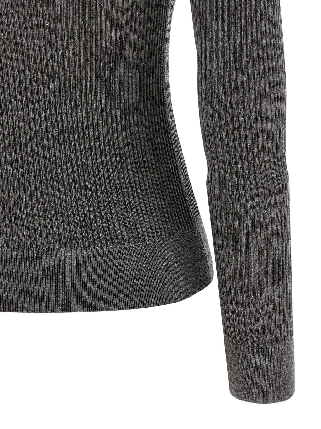 Max Mara Gray Silk Cardigan